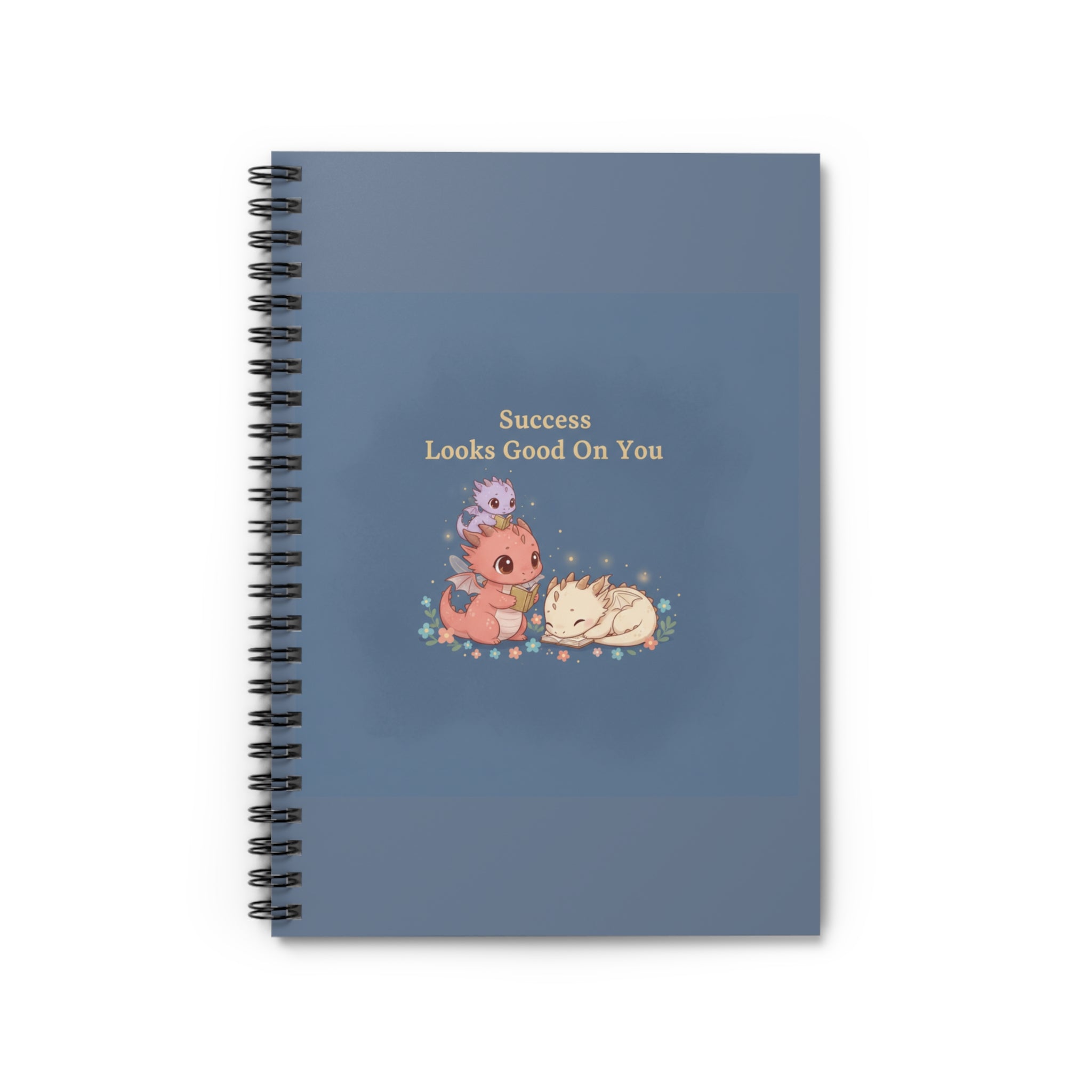 Baby Dragons Spiral Notebook – Success Looks Good on You