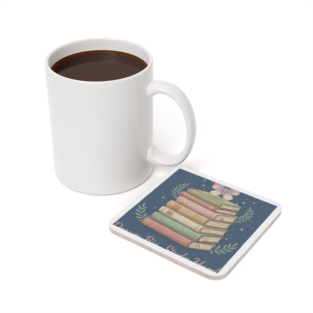 Butterfly Cork Coaster – Dream Big Study Hard