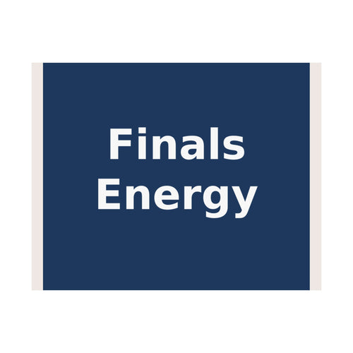 "Finals Energy" Black Cat Poster | Trendy Gift for Her | Lifestyle | KayKay Classics