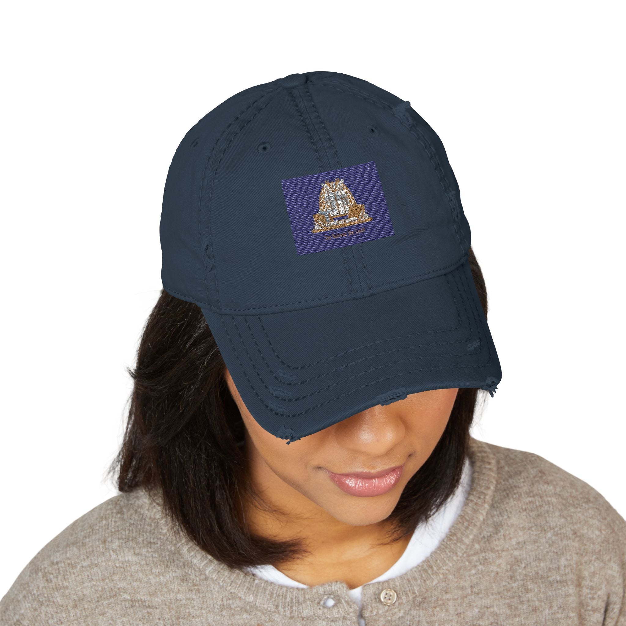 She Believed She Could Giraffe Dad Hat