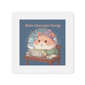 Hamster Die-Cut Magnet – Main Character Energy