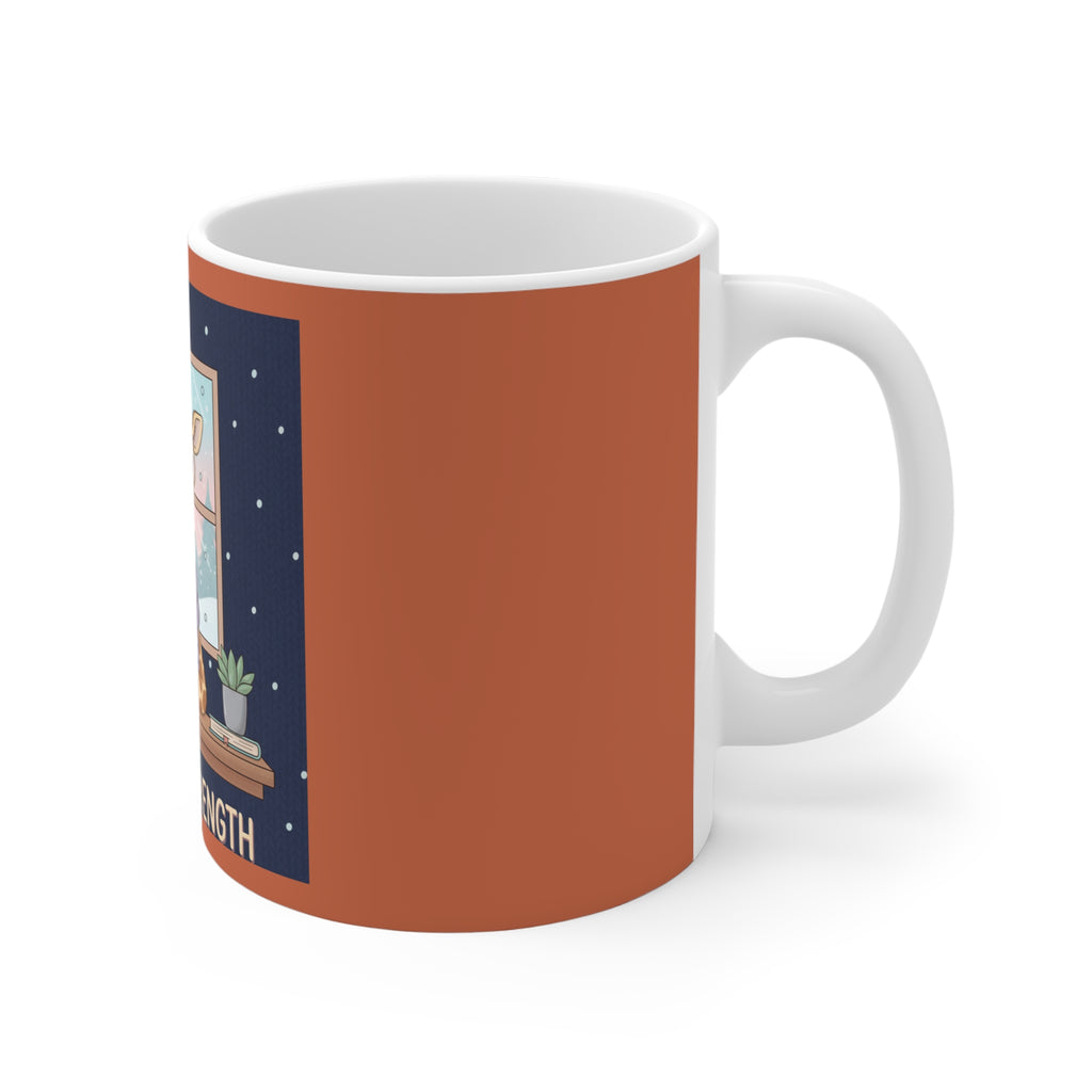 Bunny Mug 11oz – Gentle Strength