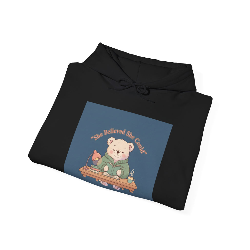 Bear Hoodie – She Believed She Could
