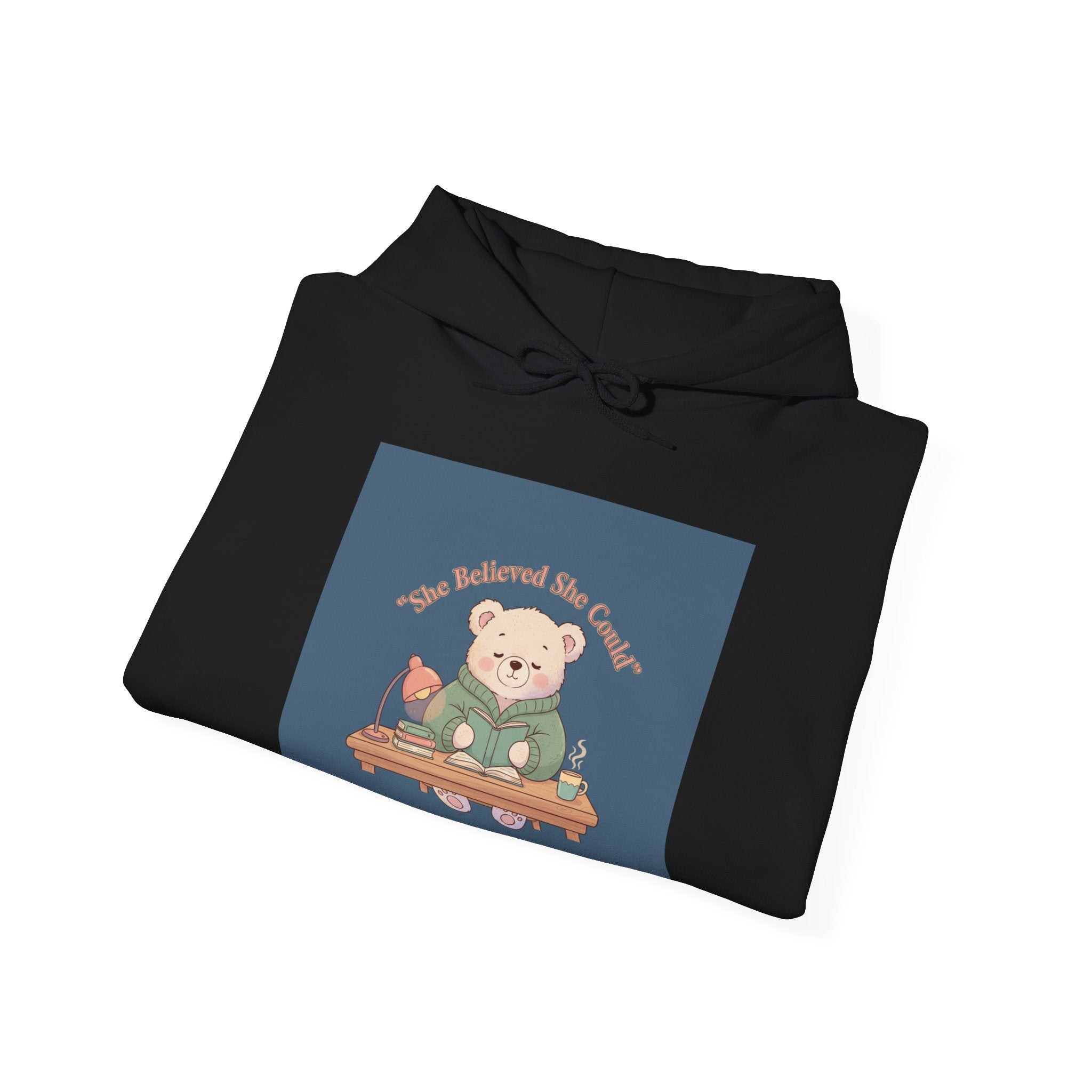 Bear Hoodie – She Believed She Could
