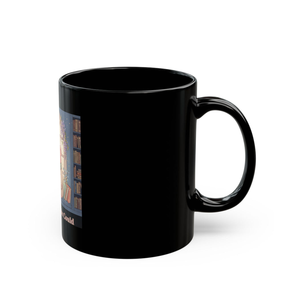 Bear Black Mug 11oz – She Believed She Could