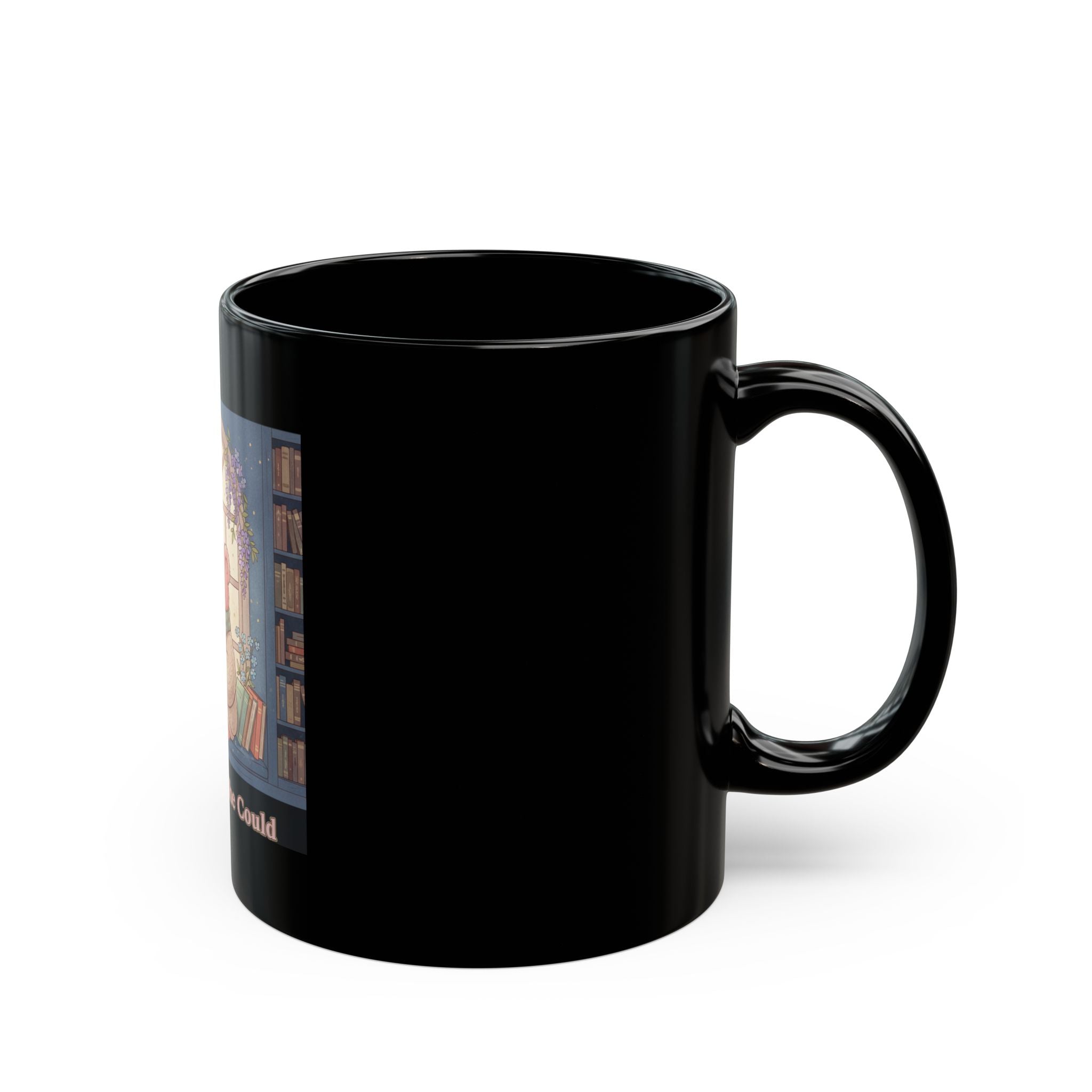 Bear Black Mug 11oz – She Believed She Could