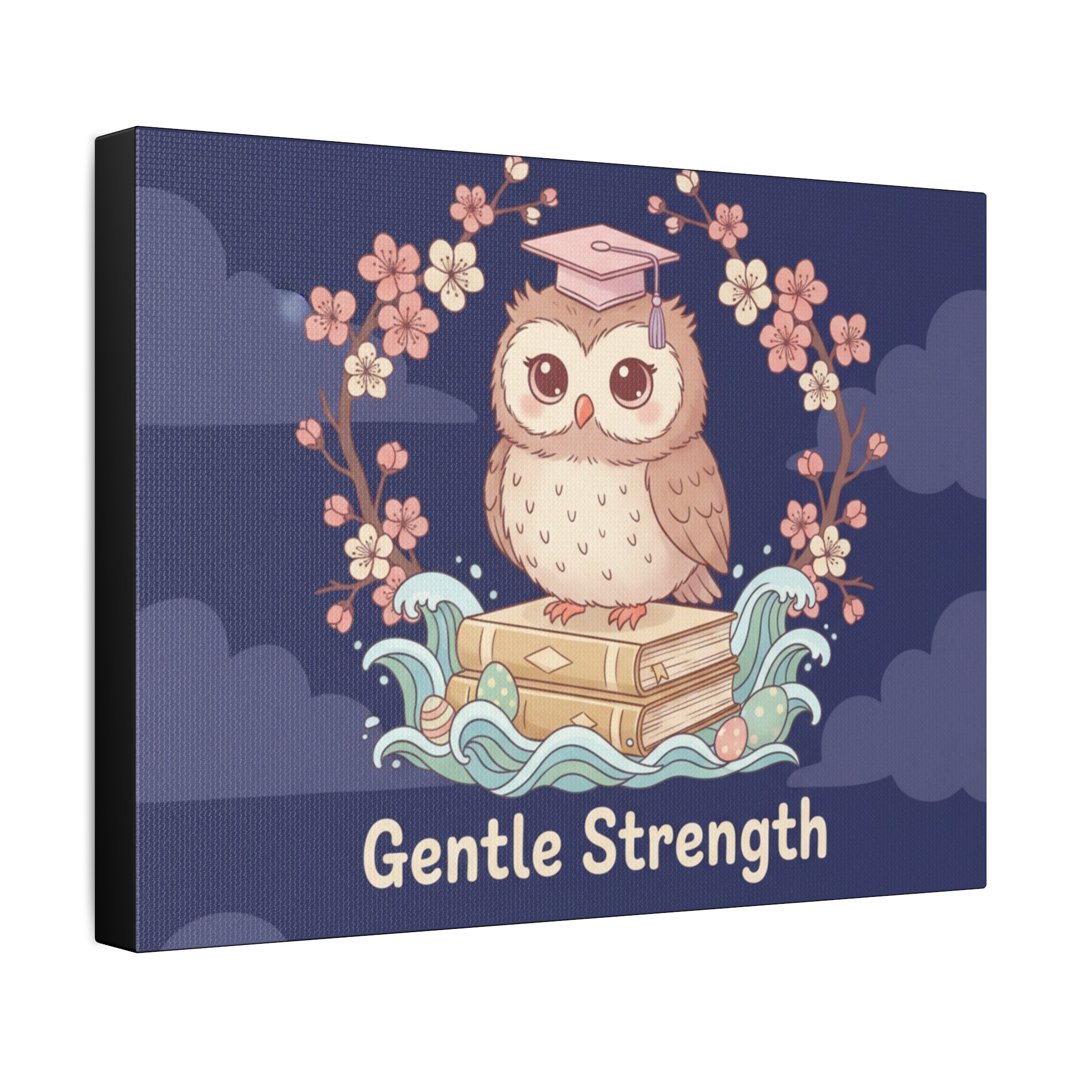 Owl Canvas Print – Gentle Strength