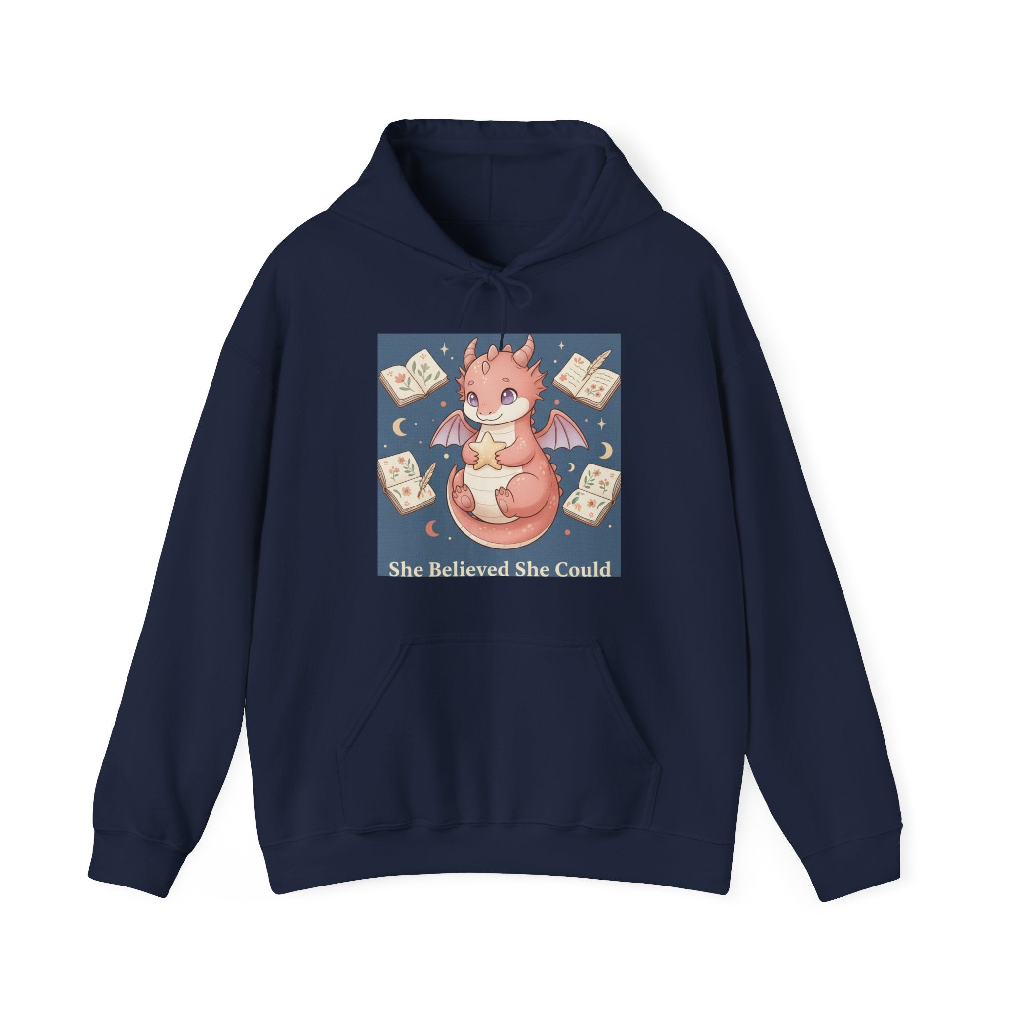 Dragon Hoodie – She Believed She Could