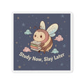 Bee Die-Cut Magnet – Study Now, Slay Later