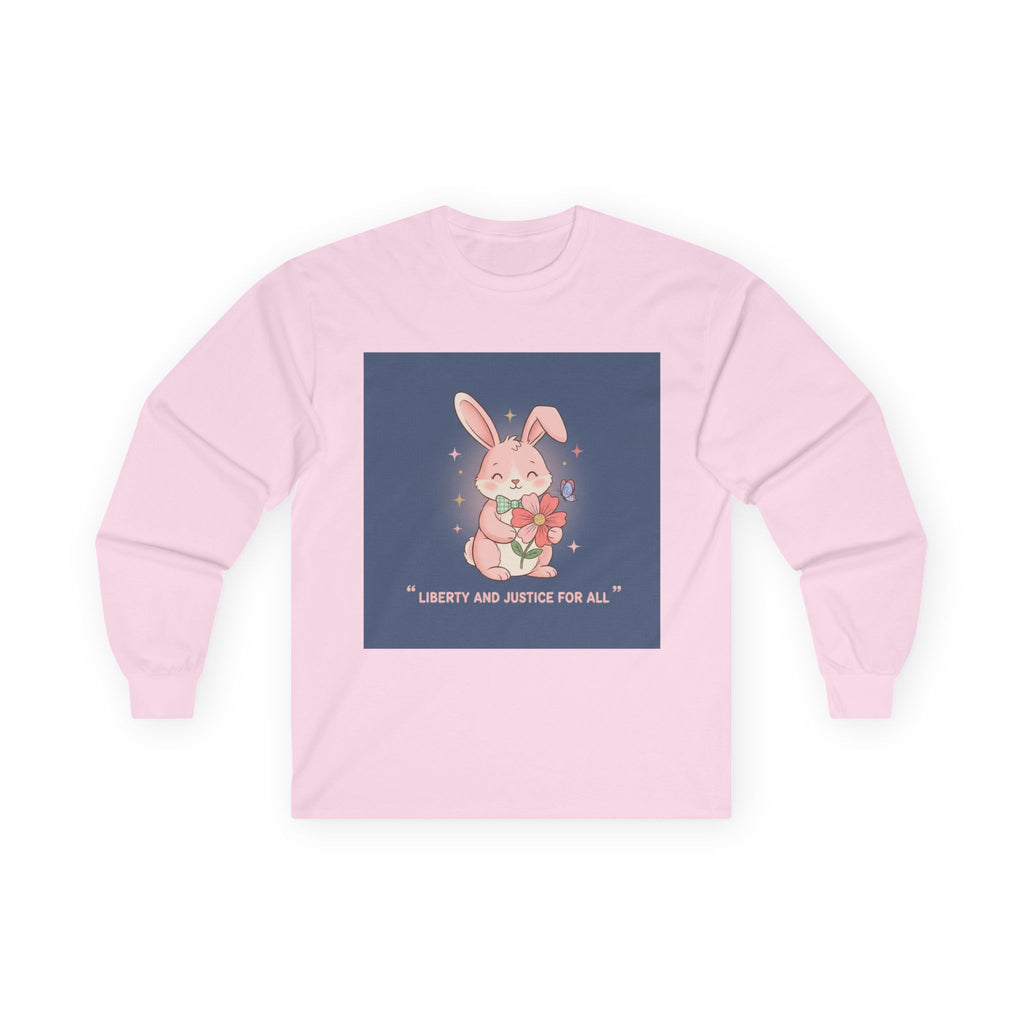 Rabbit Long Sleeve Tee – Liberty and Justice for All