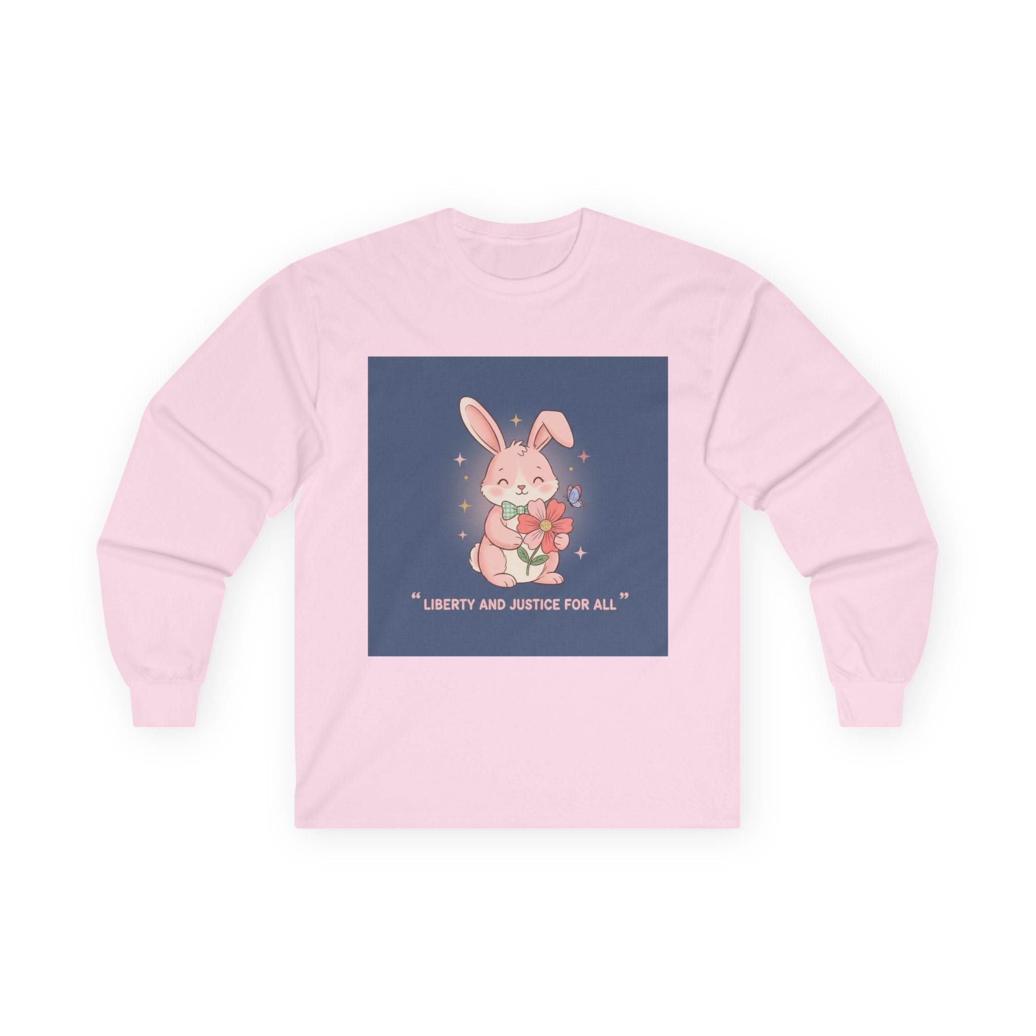Rabbit Long Sleeve Tee – Liberty and Justice for All
