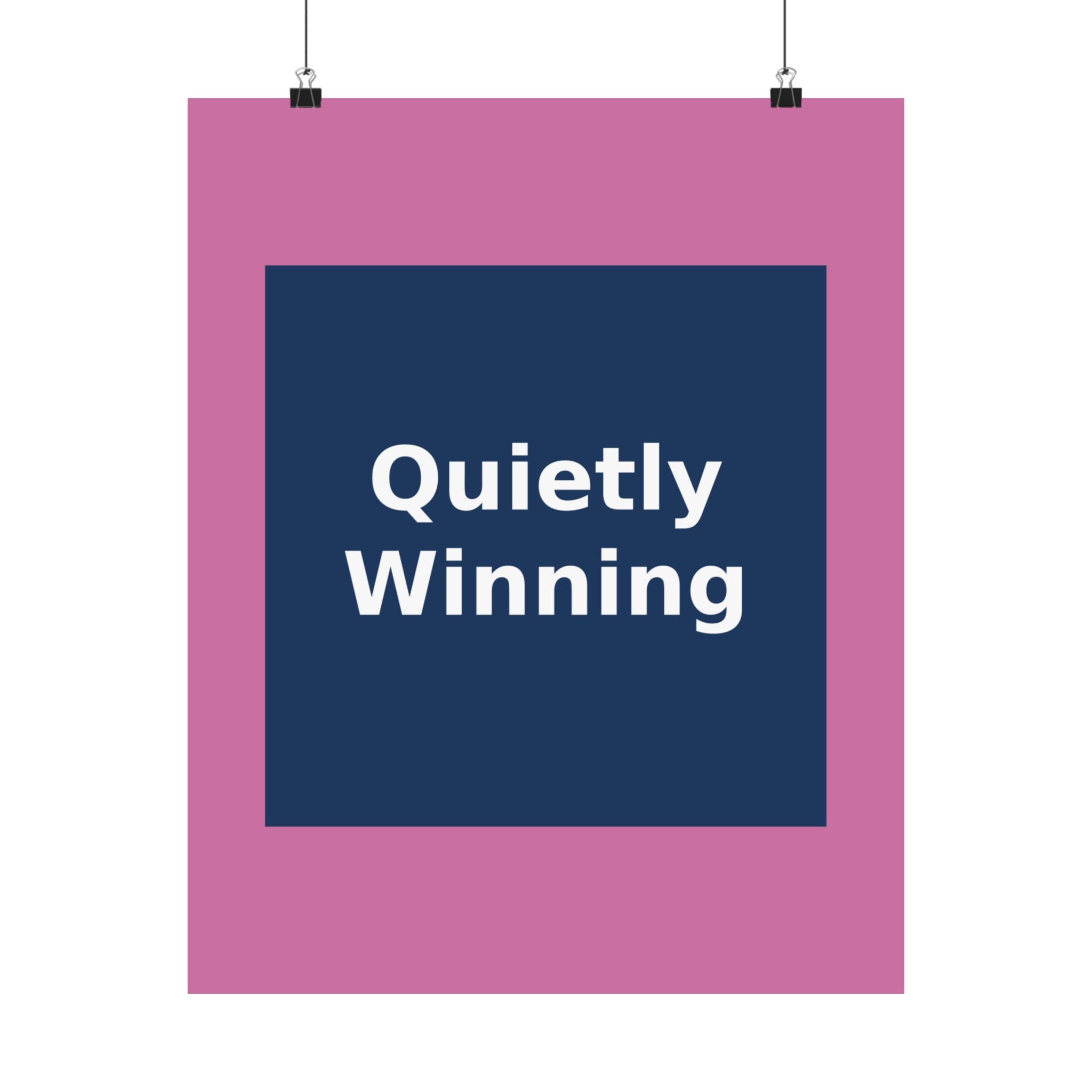 Quietly Winning - KayKay Poster