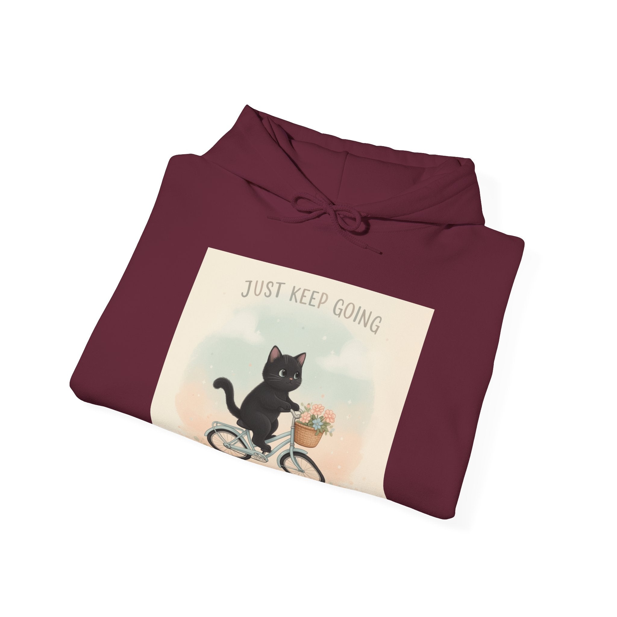 "Design" Black Cat Hoodie | College Girl Gift | Fashion | KayKay Classics