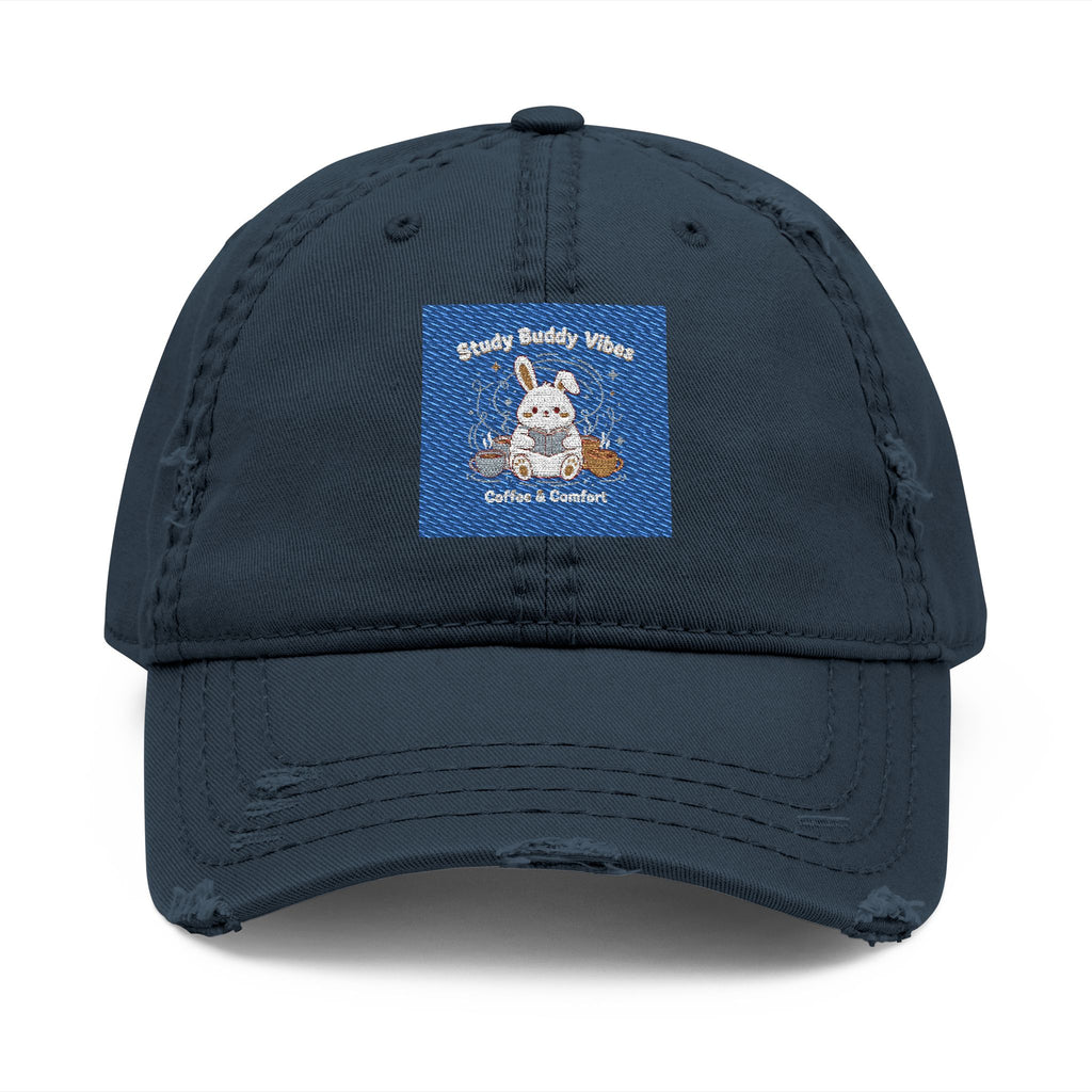 Bunny Dad Hat – Study Buddy Vibes Coffee Comfort