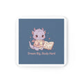 Dragon Cork Coaster – Dream Big Study Hard