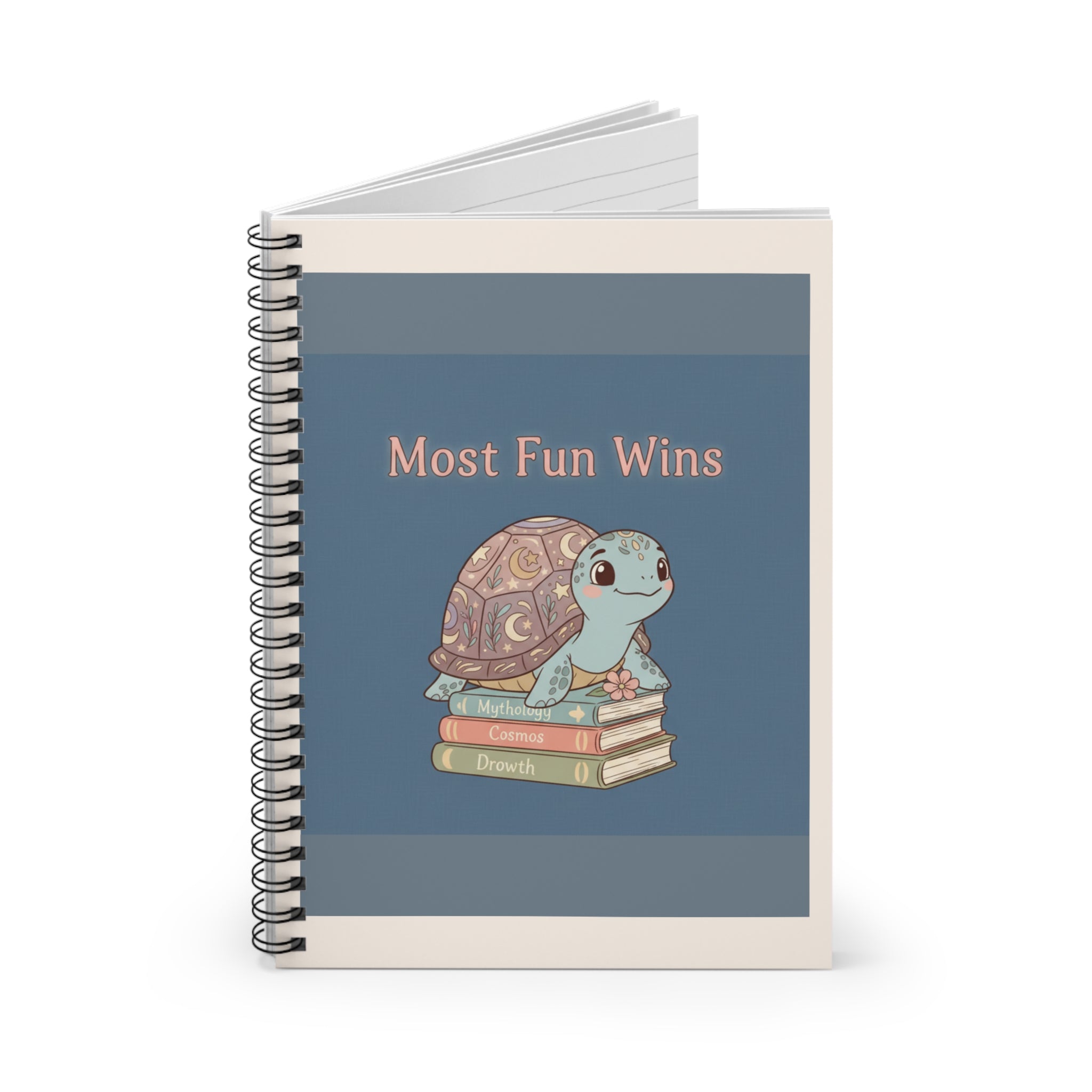 Turtle Spiral Notebook – Most Fun Wins