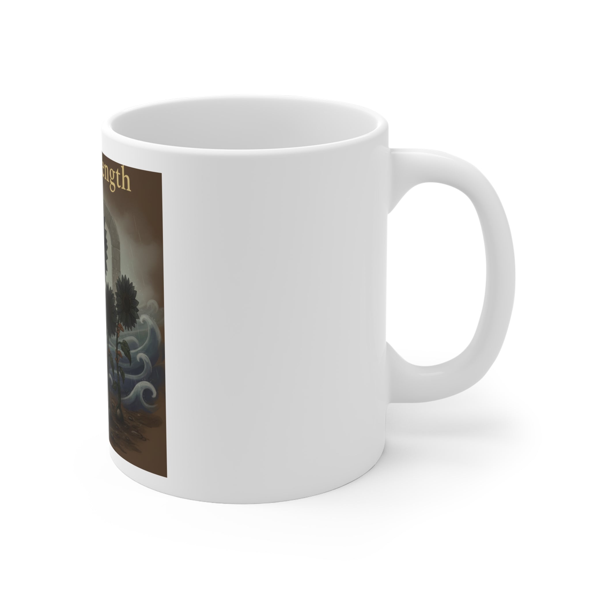 Sunflowers Mug 11oz – Gentle Strength