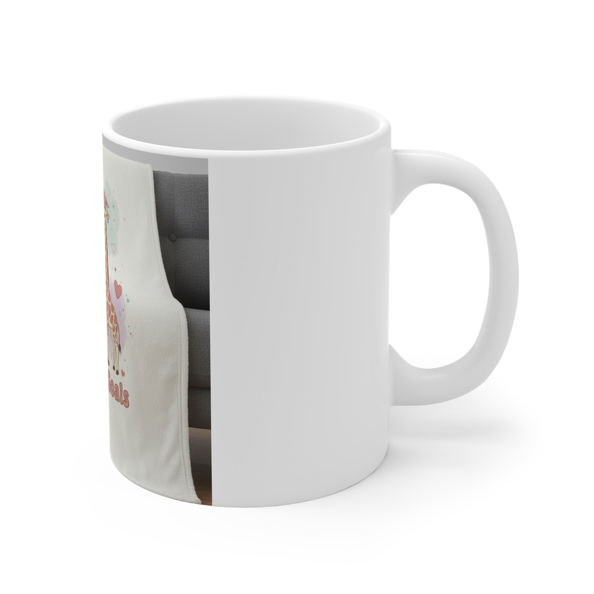 Goals On Goals Giraffe Mug 11oz