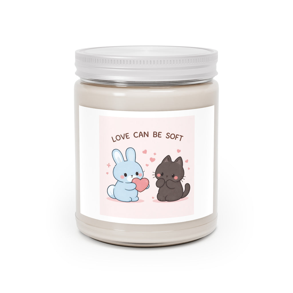 LOVE CAN BE SOFT Rabbit, cat Scented Candle