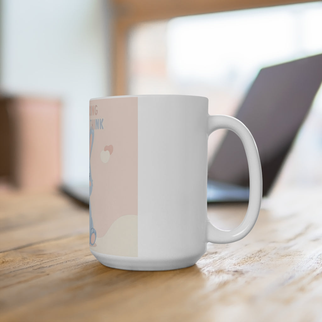 YOU ARE DOING BETTER YOU THINK Rabbit Mug 15oz