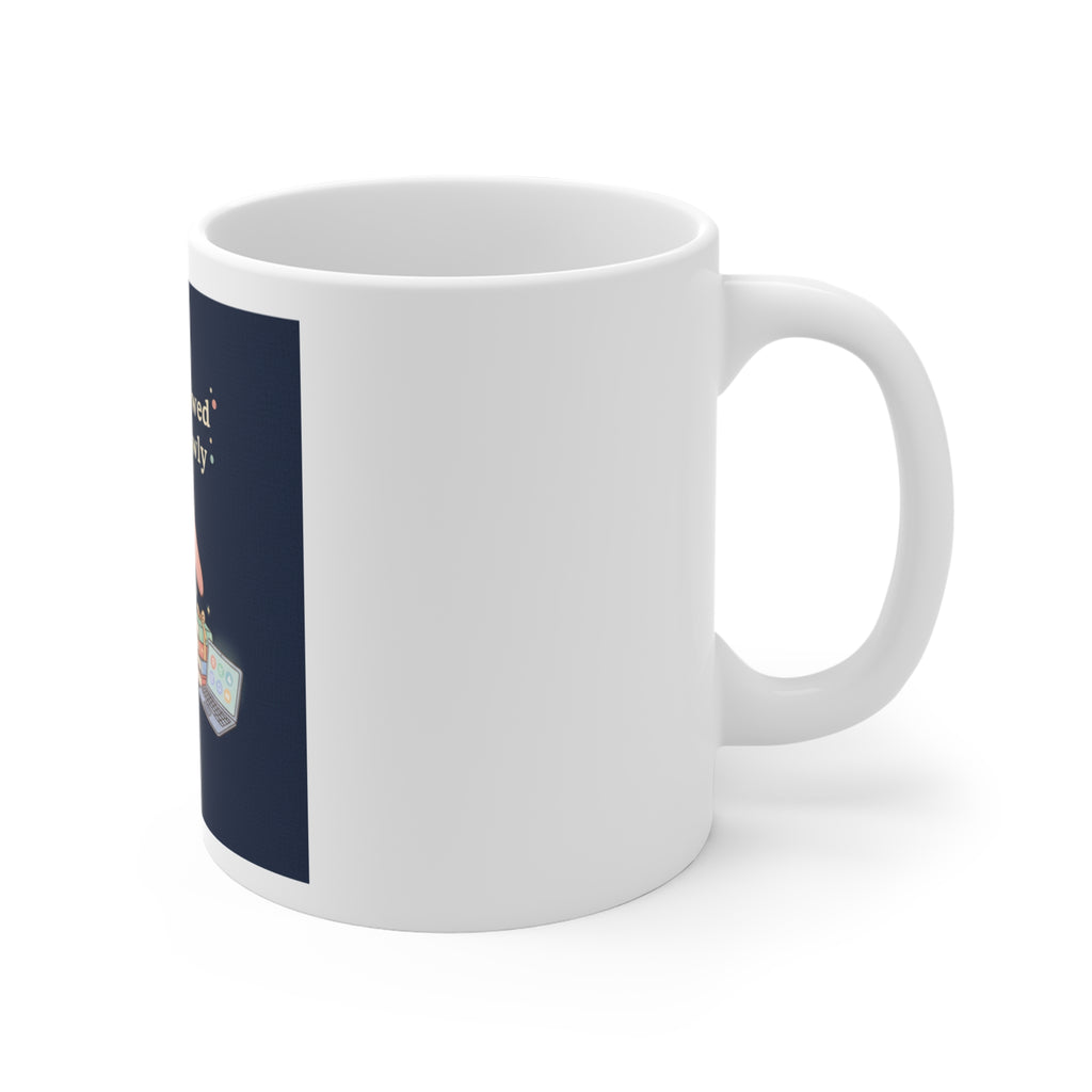 Bunny Mug 11oz – You Are Allowed to Grow Slowly
