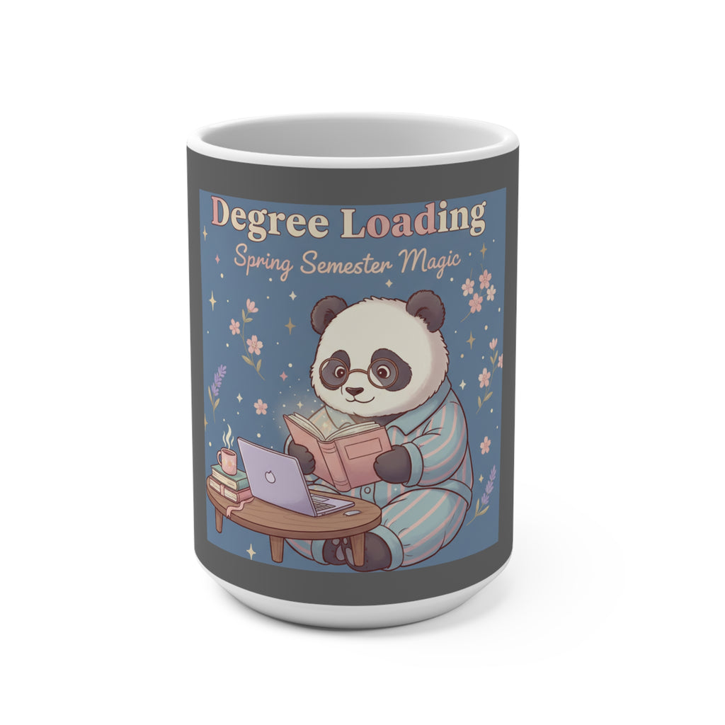 Panda Mug 15oz – Degree Loading Spring Semester Magic