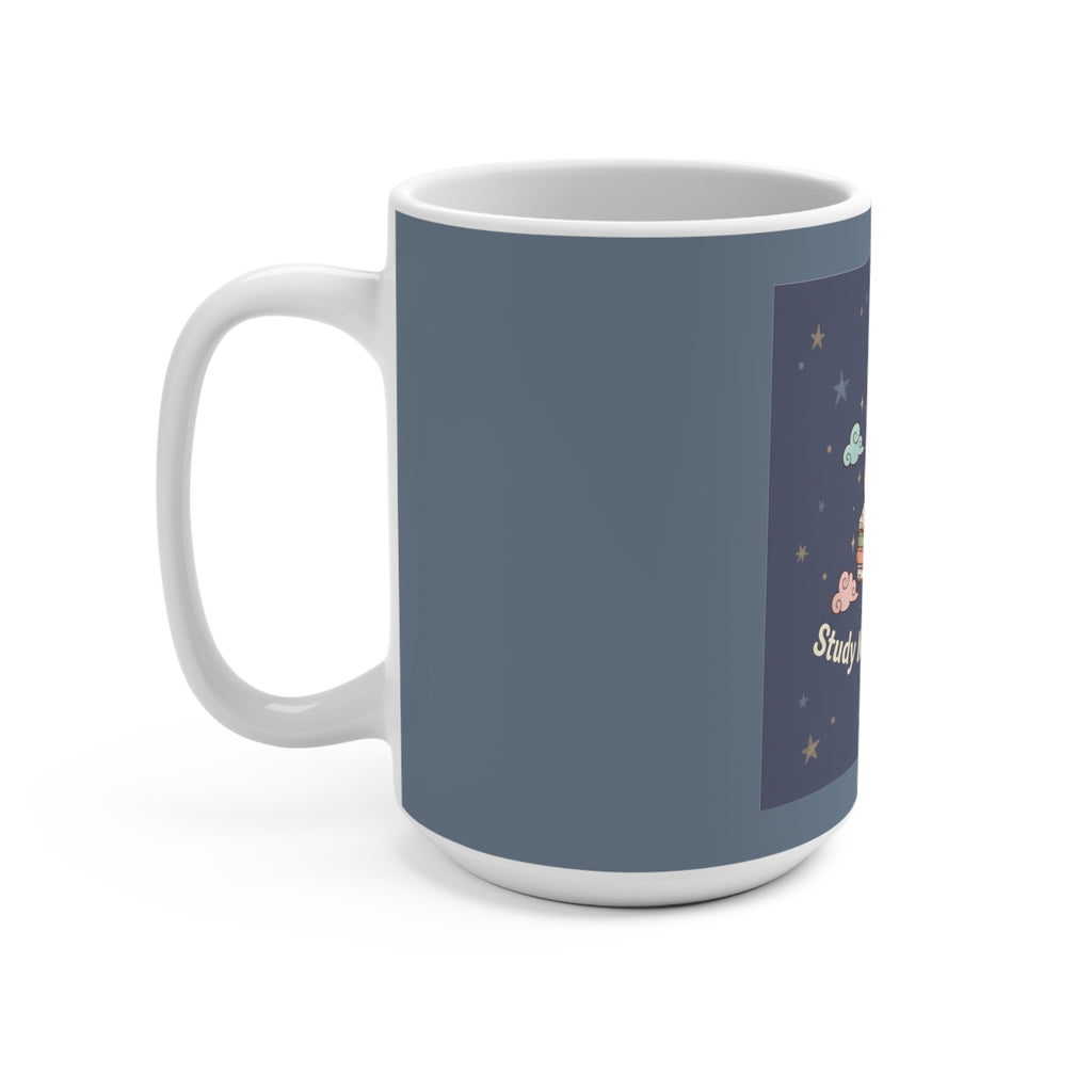 Bee Mug 15oz – Study Now, Slay Later