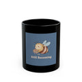 Bunny Black Mug 11oz – Still Becoming
