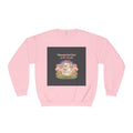 Duck In A Cardigan Crewneck Sweatshirt – Educated and Cute Gentle Strength