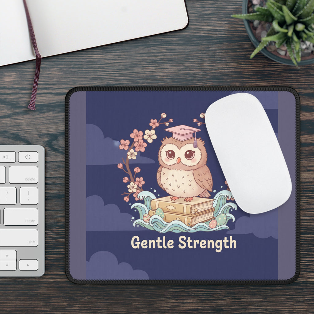 Owl Mouse Pad – Gentle Strength