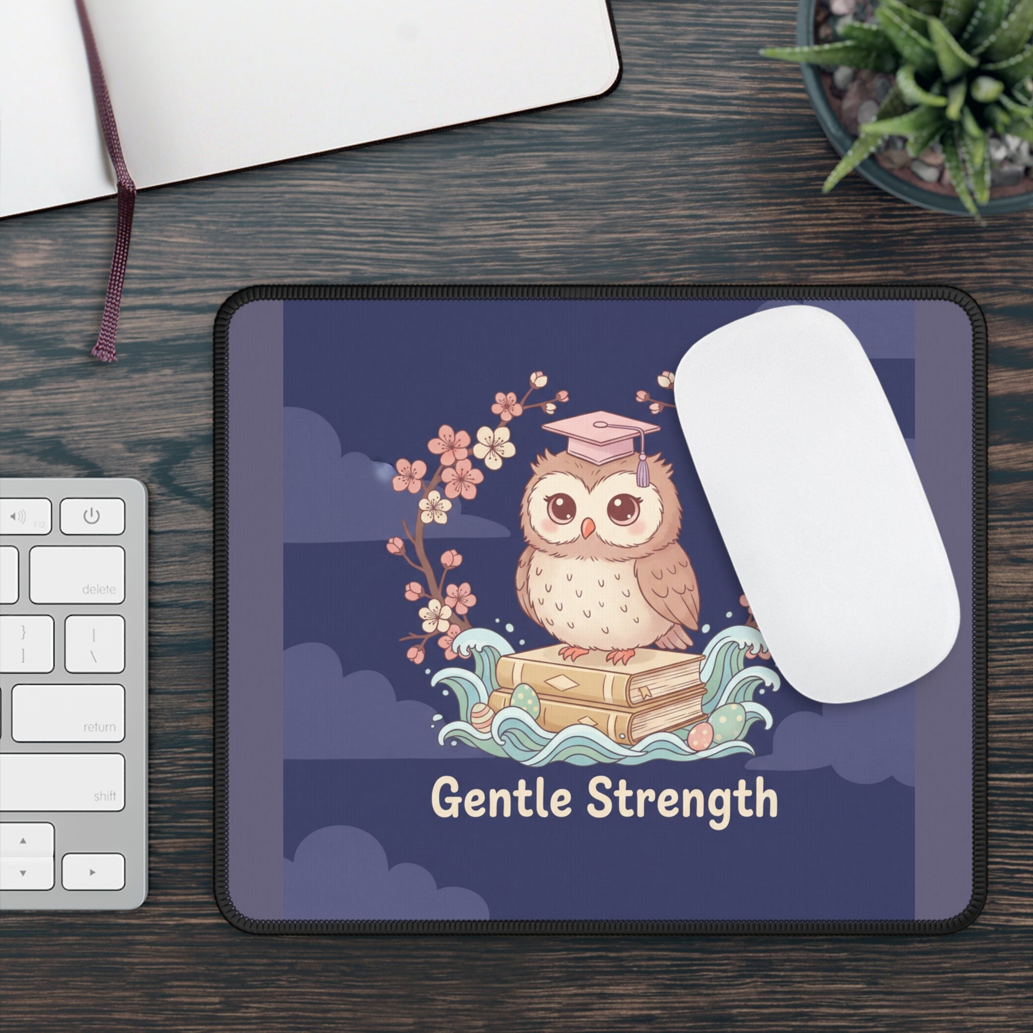 Owl Mouse Pad – Gentle Strength