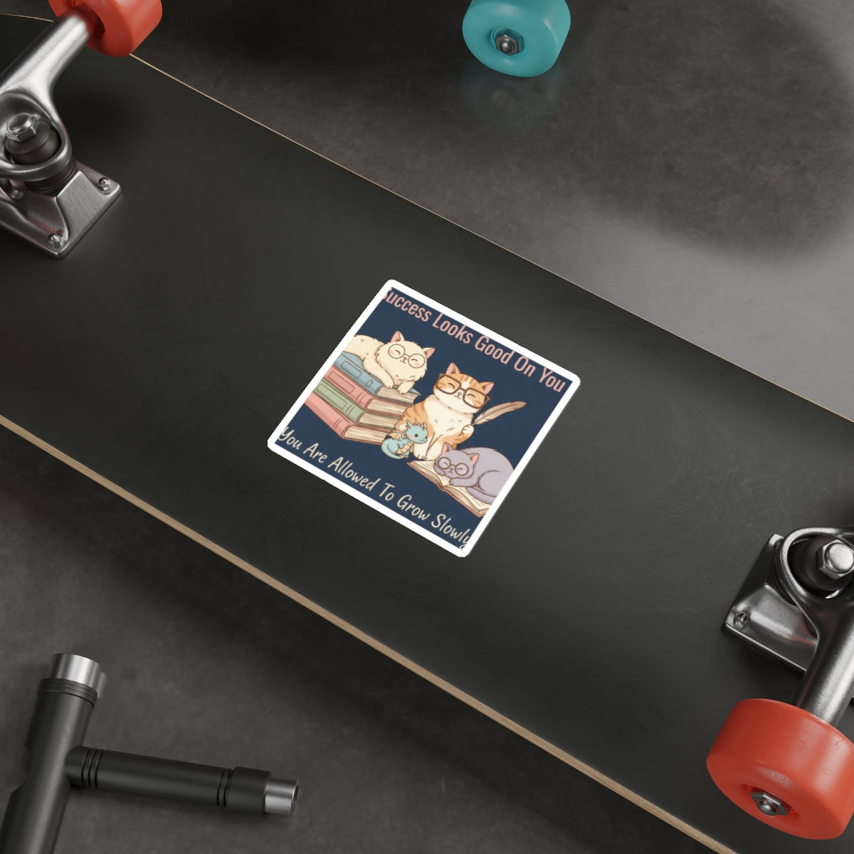 Bunny Die-Cut Sticker – Success Looks Good on You You Are Allowe