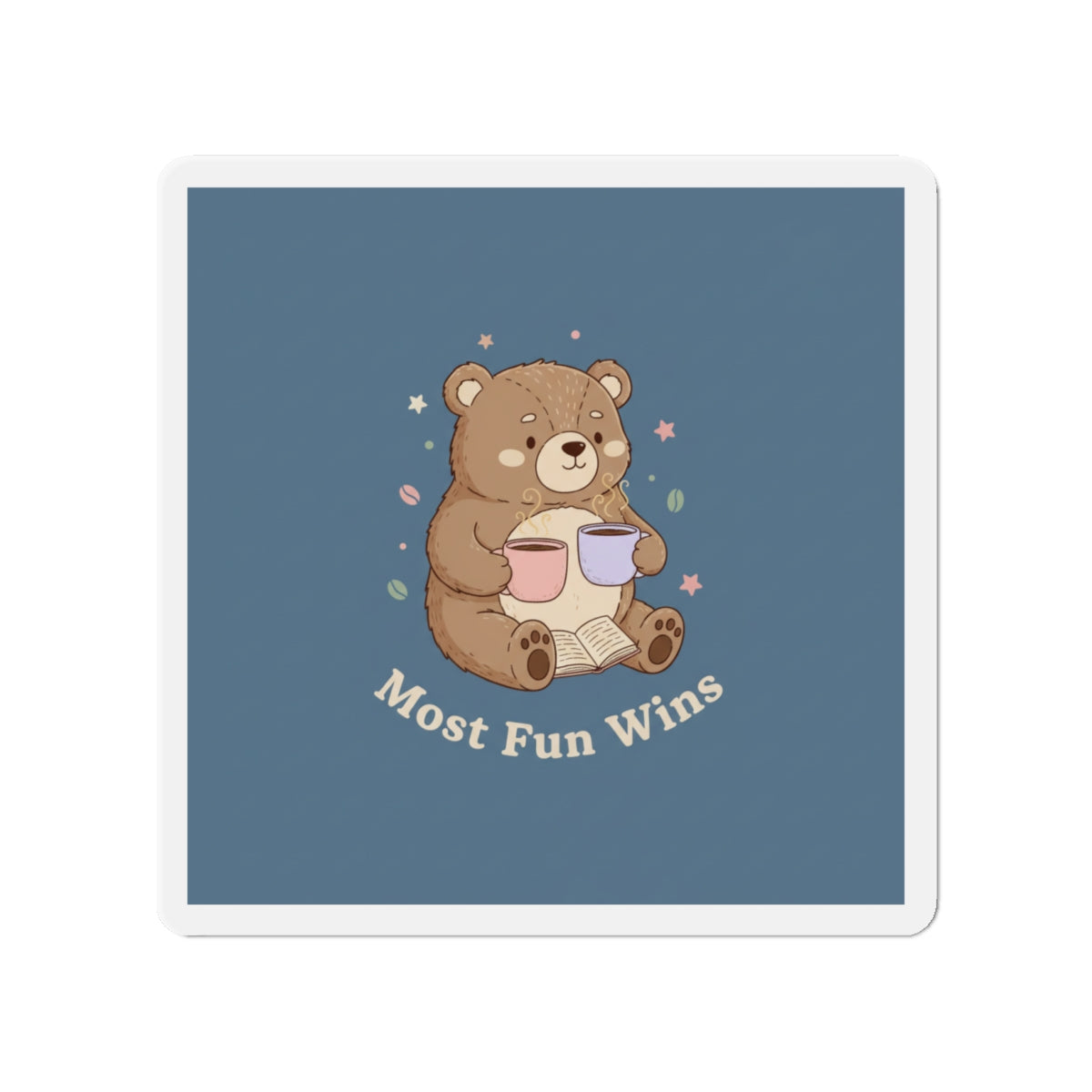 Bear Die-Cut Magnet – Most Fun Wins