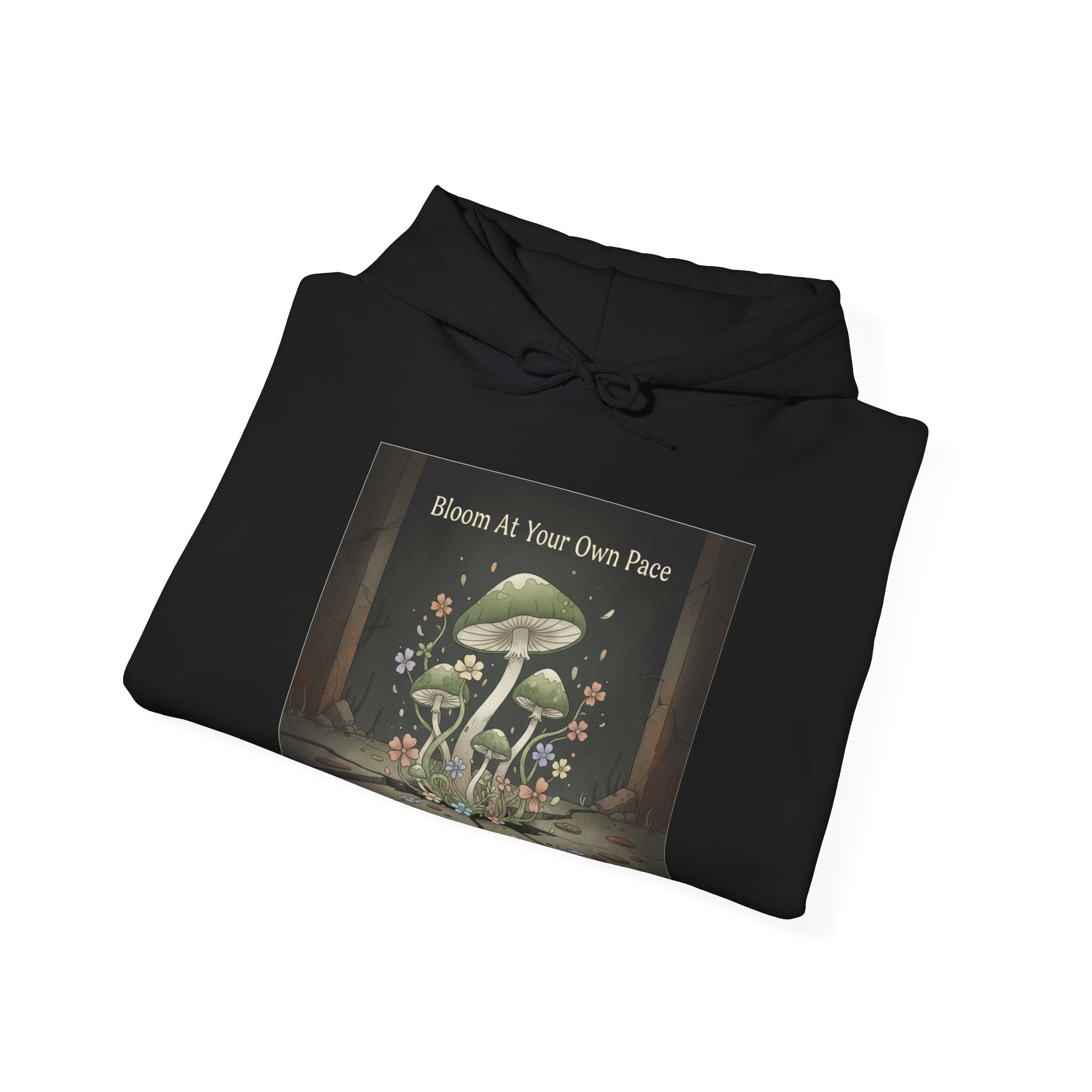 Black Cat Hoodie – Bloom at Your Own Pace