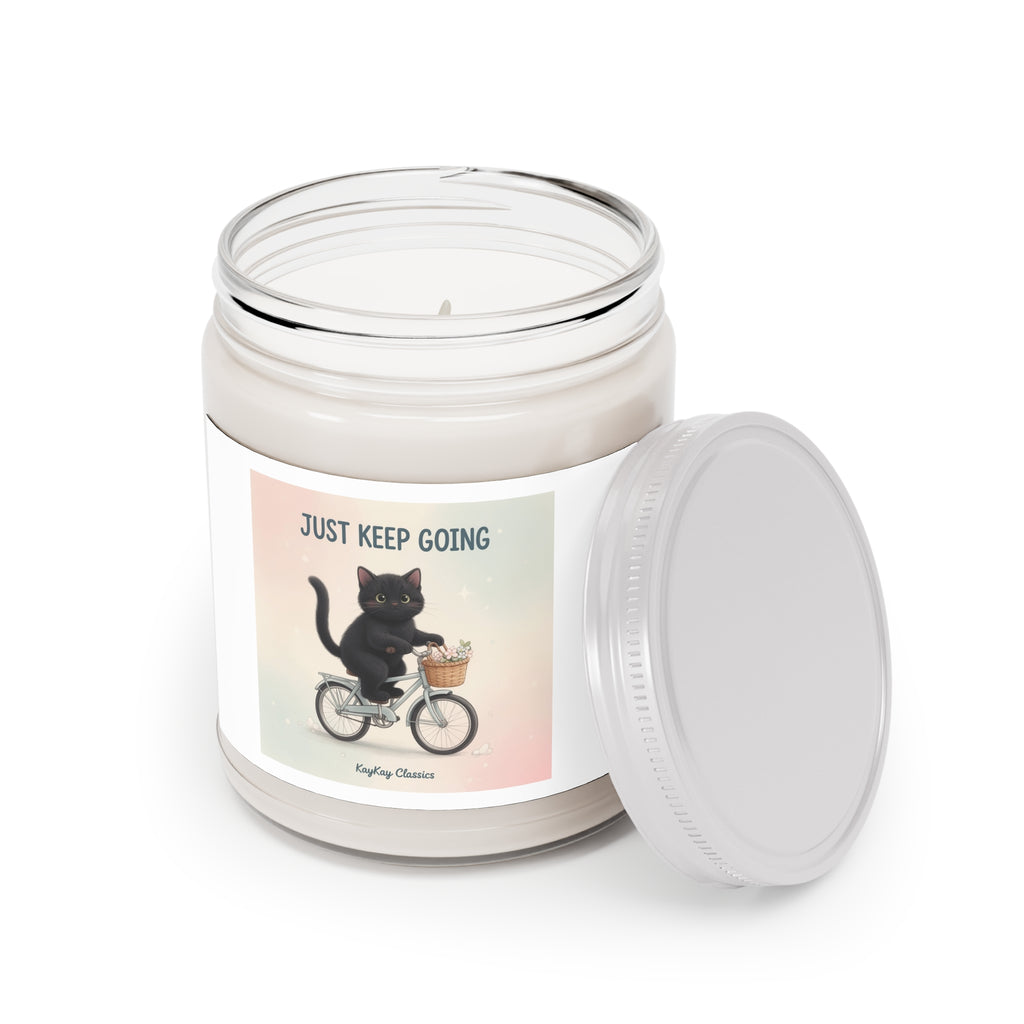 JUST KEEP GOING Cat Scented Candle