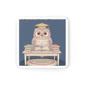 Owl Cork Coaster – Be Gentle With Yourself