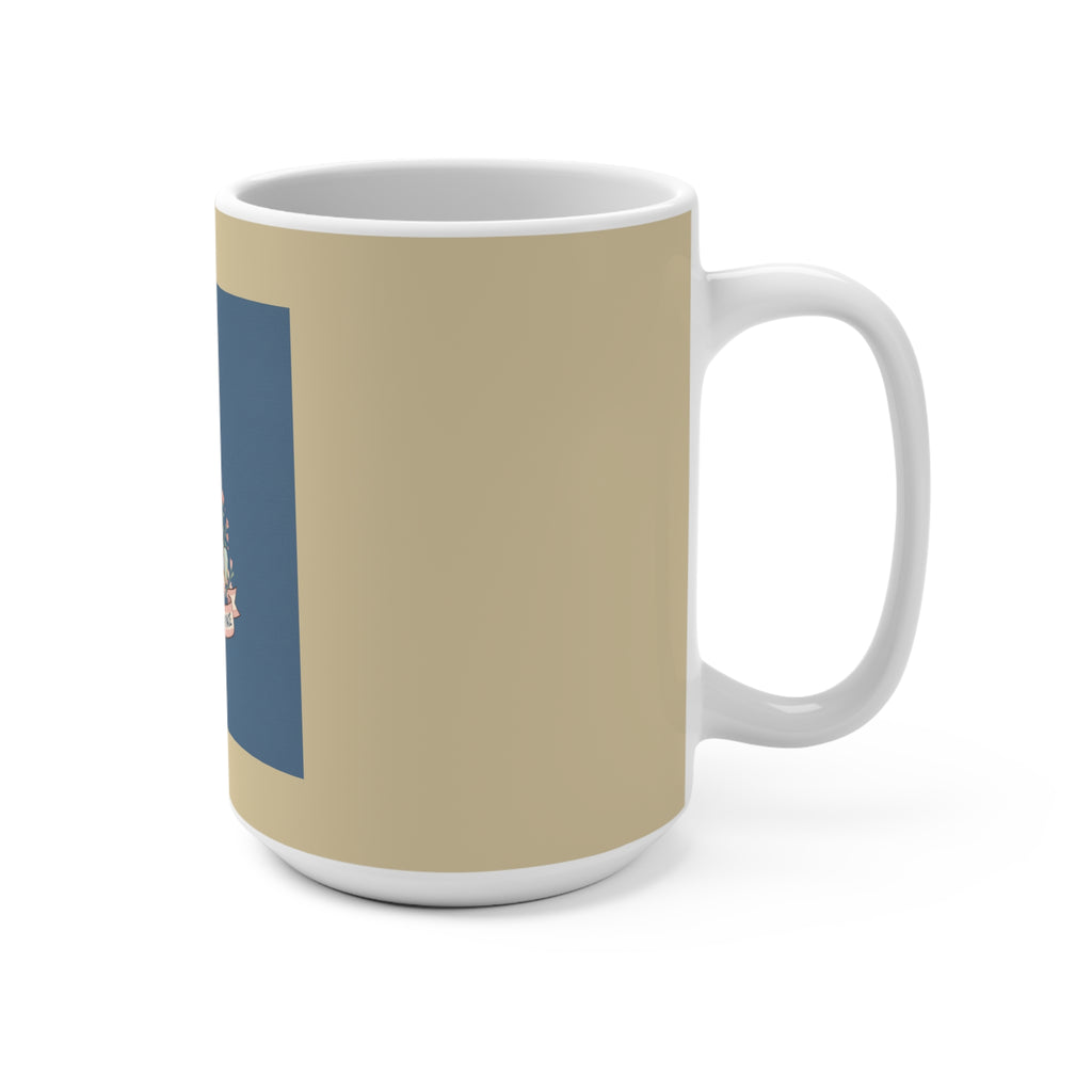 Bunny Mug 15oz – Bloom at Your Own Pace