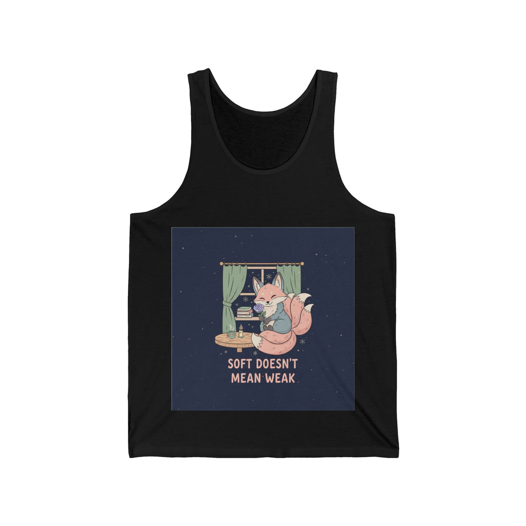 Bear Tank Top – Soft Doesnt Mean Weak
