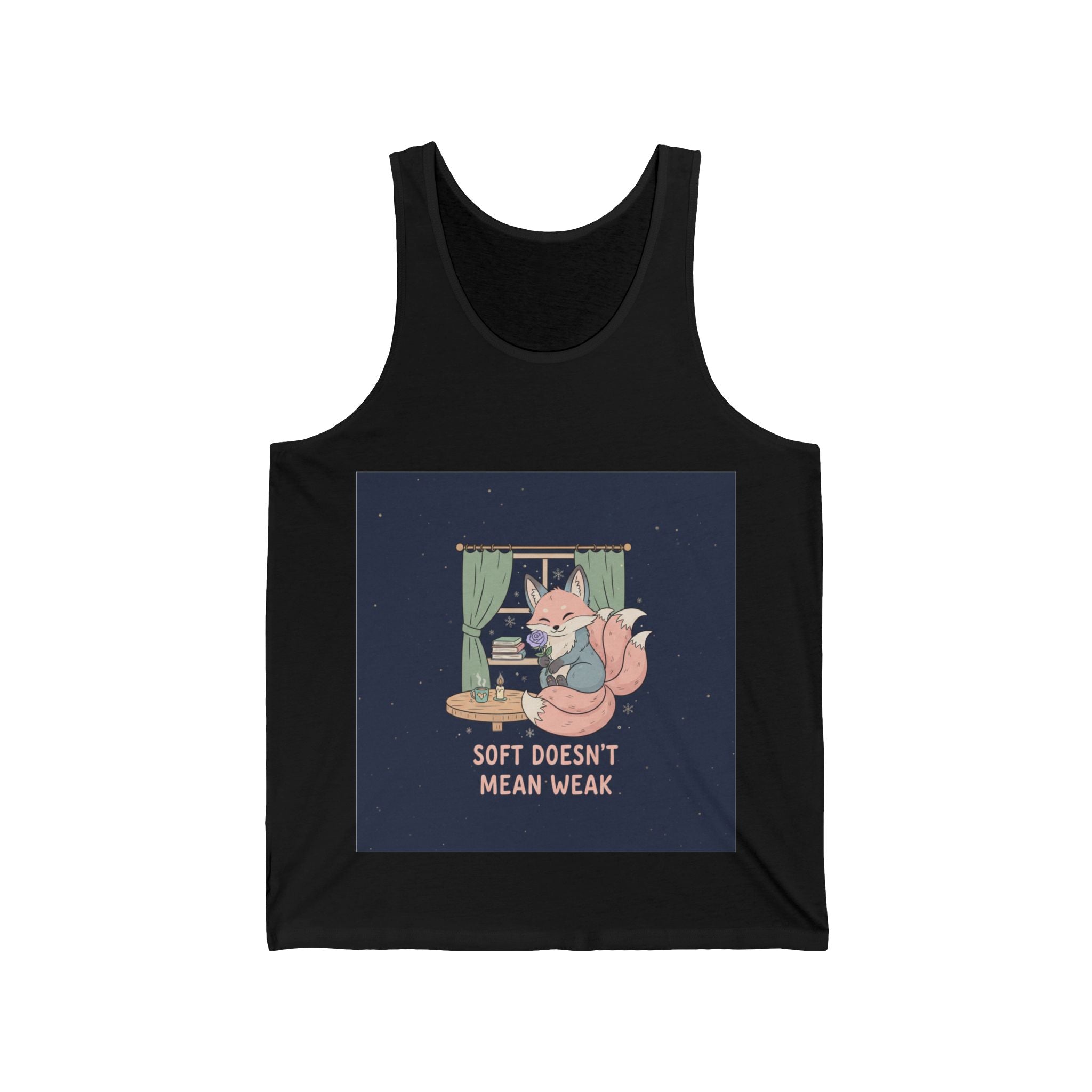 Bear Tank Top – Soft Doesnt Mean Weak