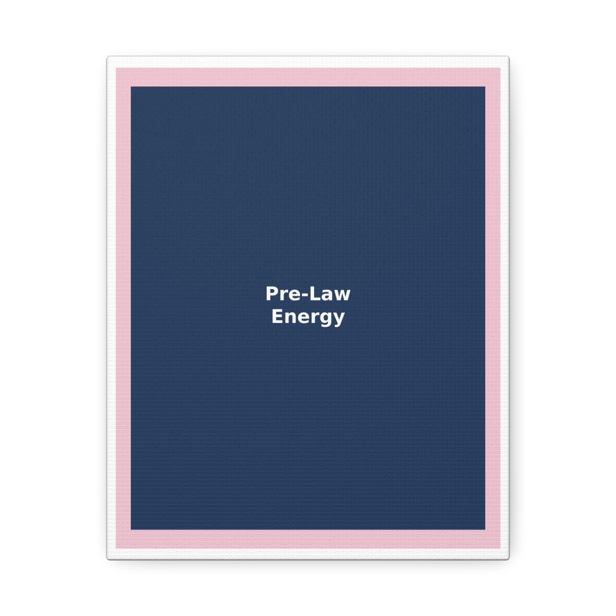 "Pre-Law Energy" Black Cat Canvas | College Girl Gift | Fashion | KayKay Classics