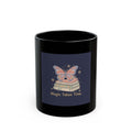 Bunny Black Mug 11oz – Magic Takes Time