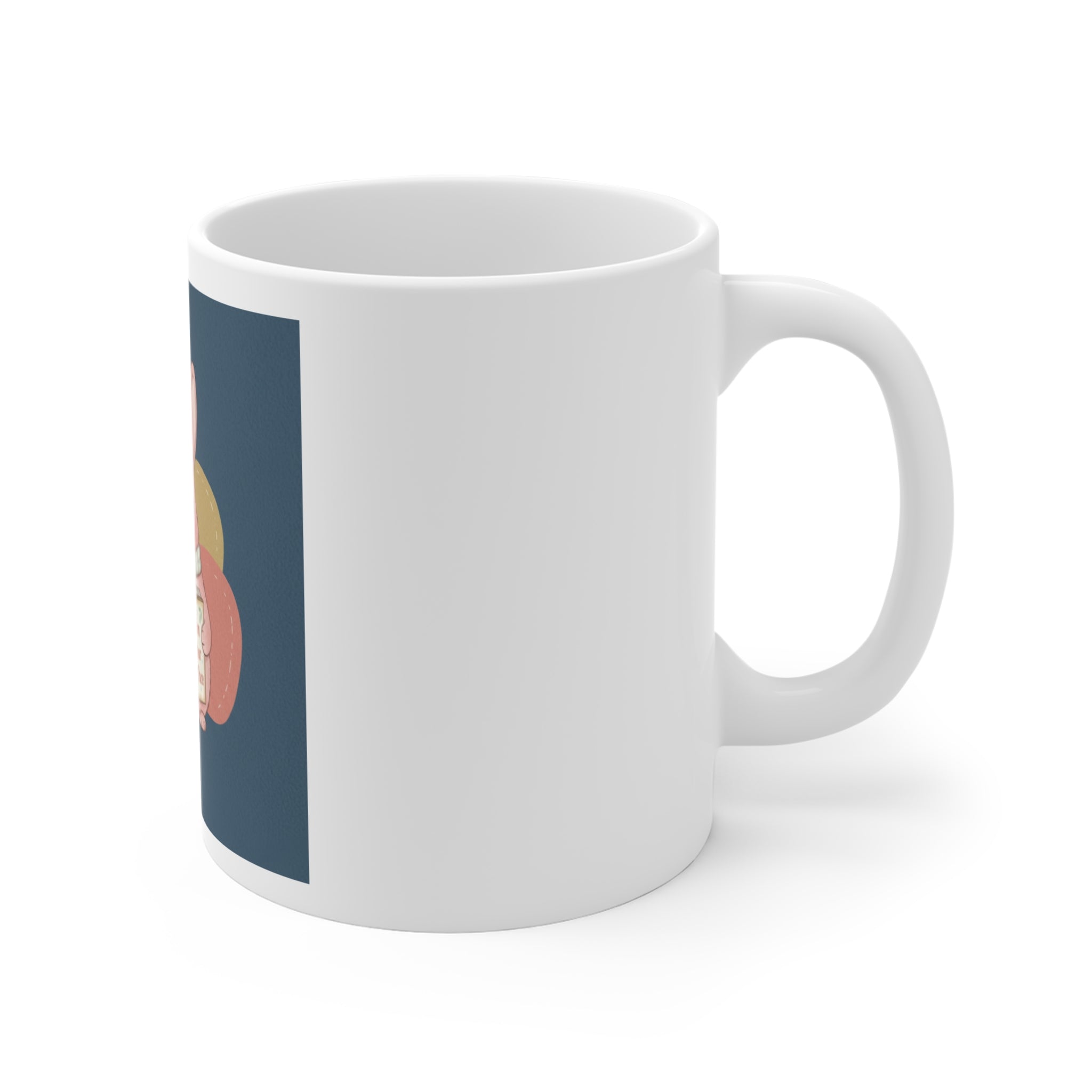Bunny Mug 11oz – Bloom at Your Own Pace