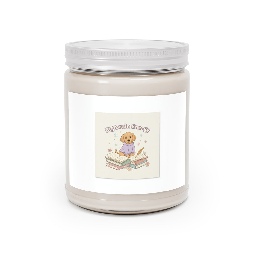 Big Brain Energy Dog Scented Candle