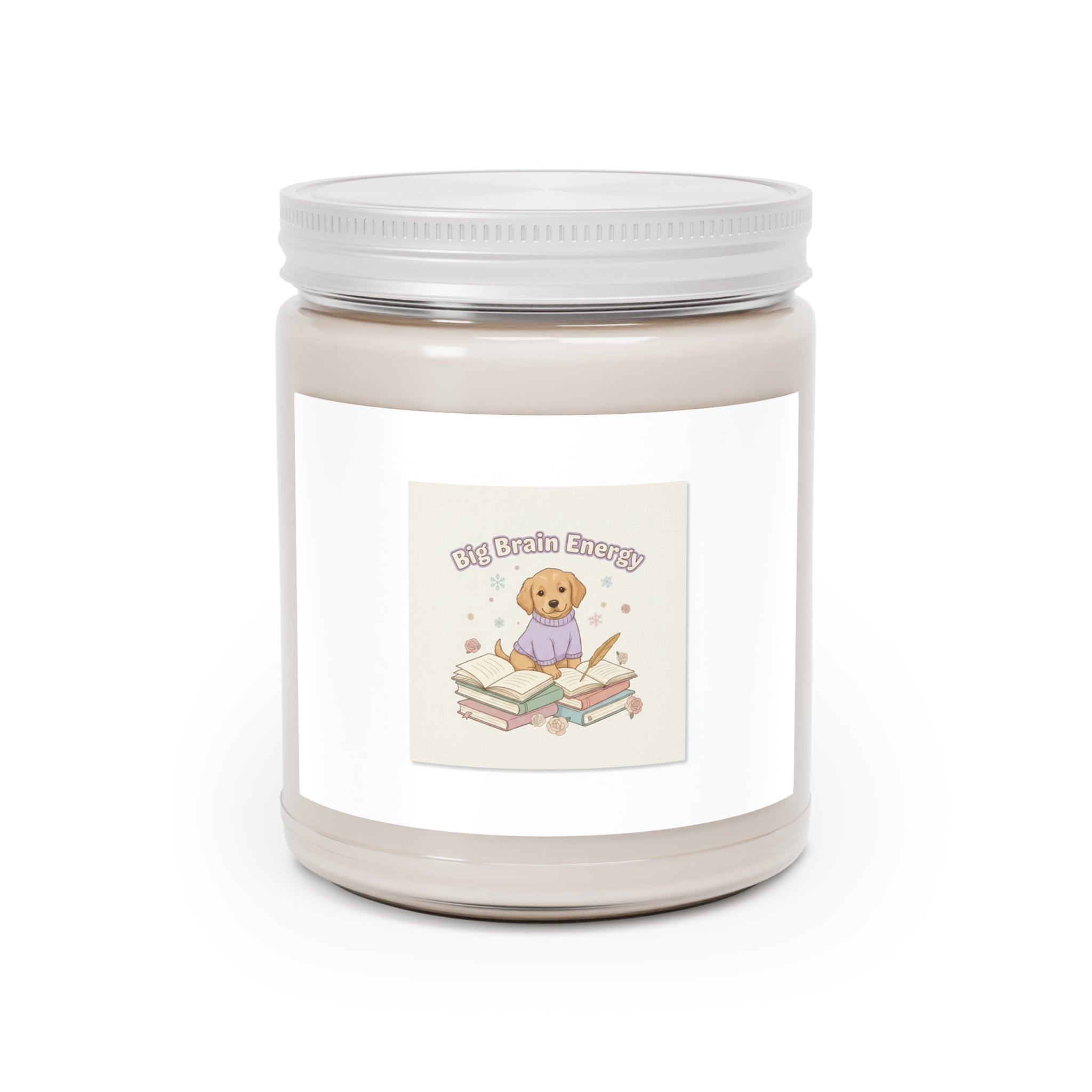 Big Brain Energy Dog Scented Candle
