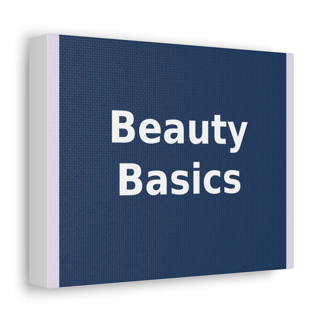 "Beauty Basics" Black Cat Canvas | College Girl Gift | Fashion | KayKay Classics