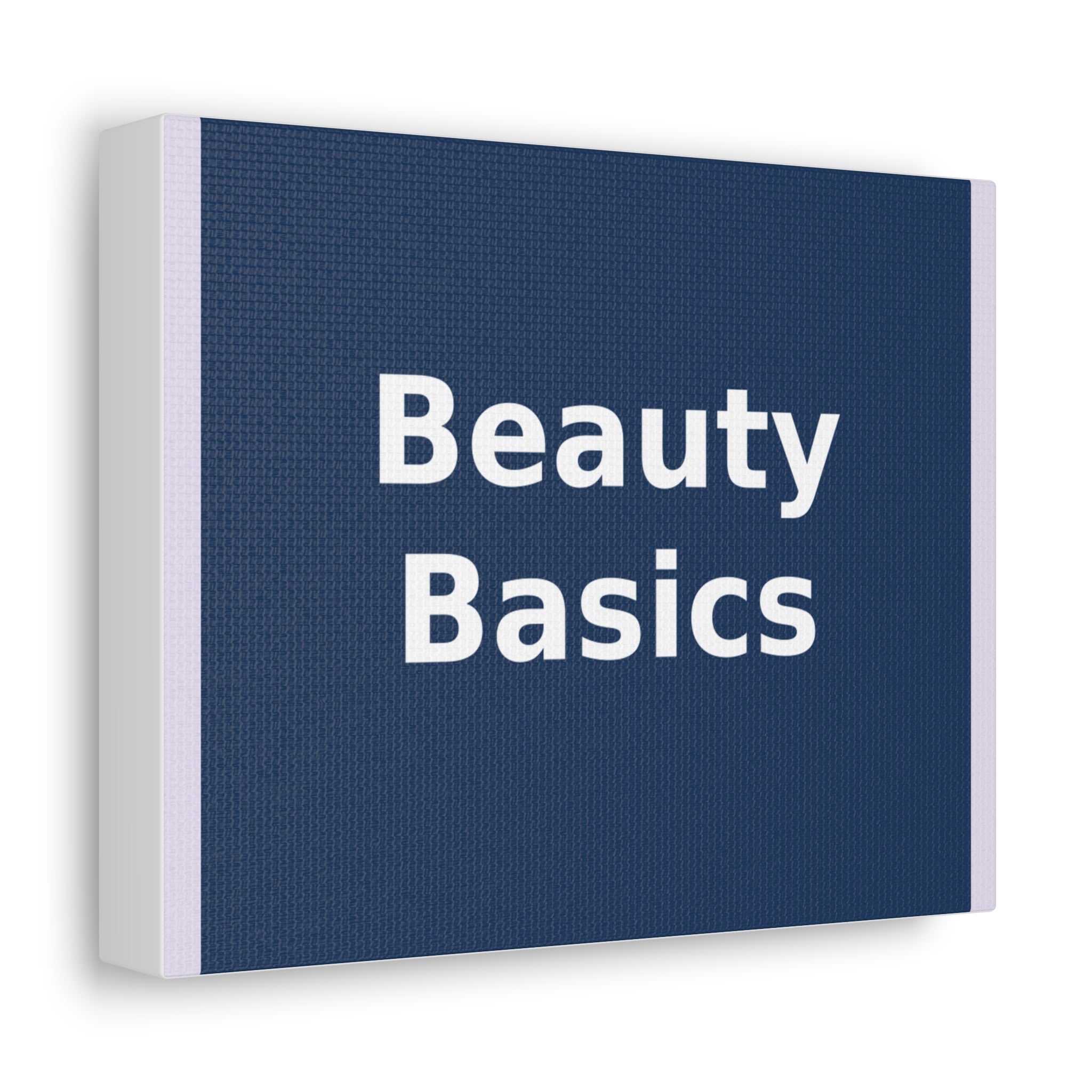 "Beauty Basics" Black Cat Canvas | College Girl Gift | Fashion | KayKay Classics