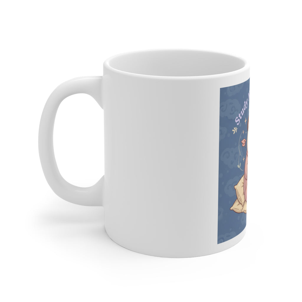 Bear Mug 11oz – Study Now Slay Later
