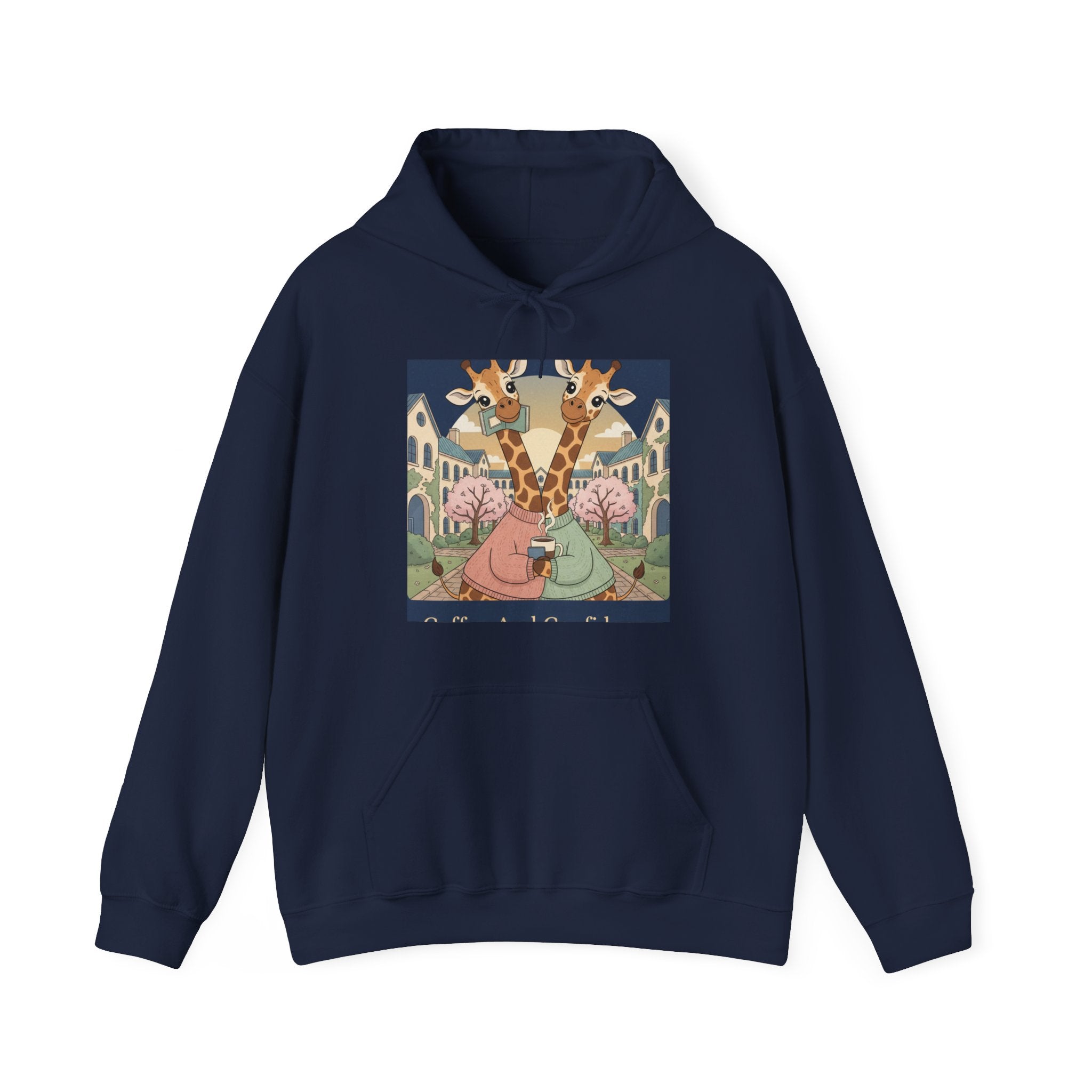 Giraffes Hoodie – Coffee and Confidence