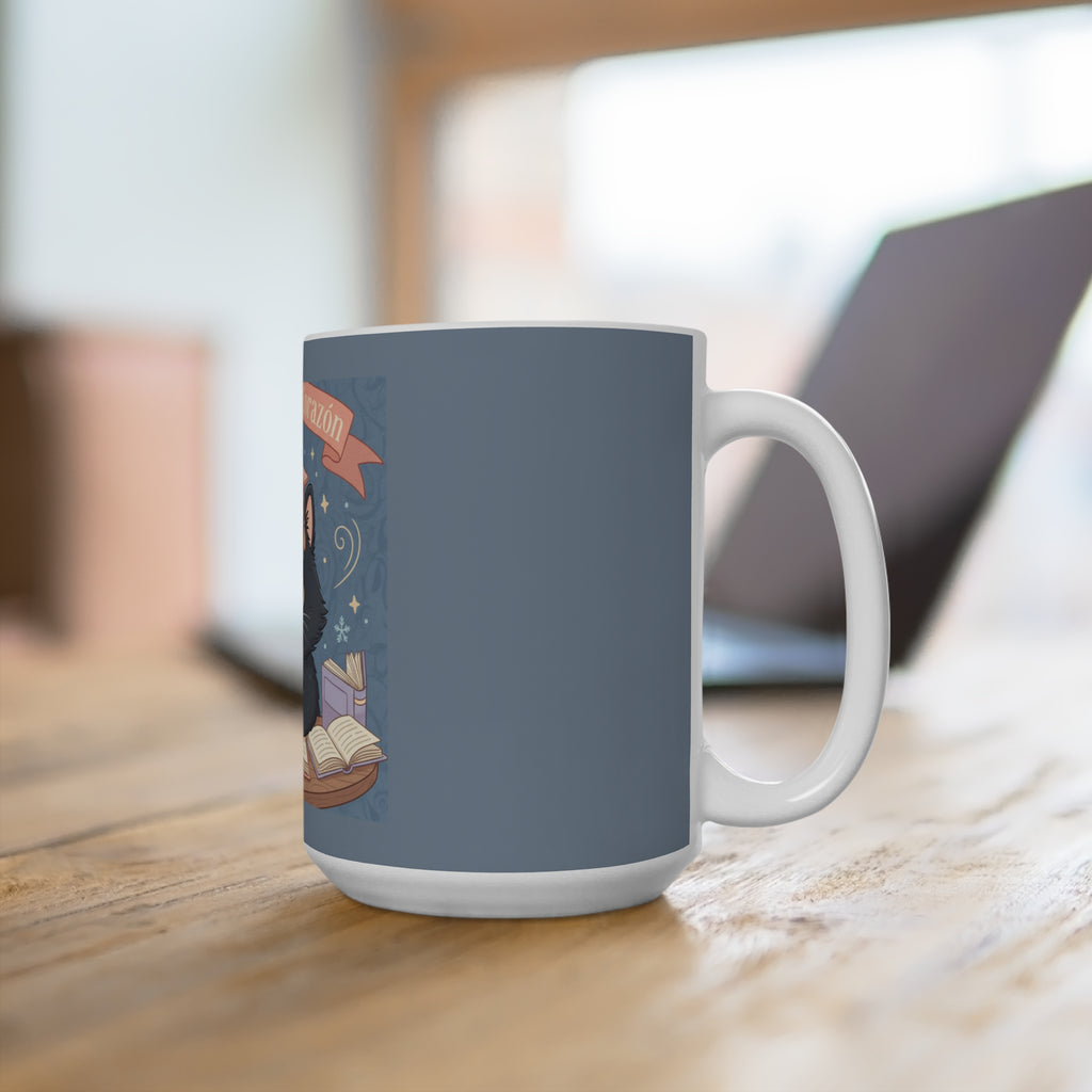 Cat Mug 15oz – Con Todo Mi Corazón