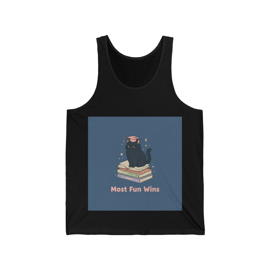 Black Cat Tank Top – Most Fun Wins